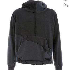 Greg Lauren 50/50 Patchwork Hoodie